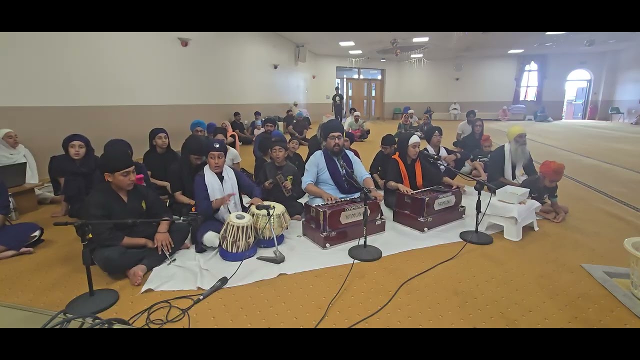 13/7/2025 Guru Nanak Gurdwara Wednesfield weekly Kirtan