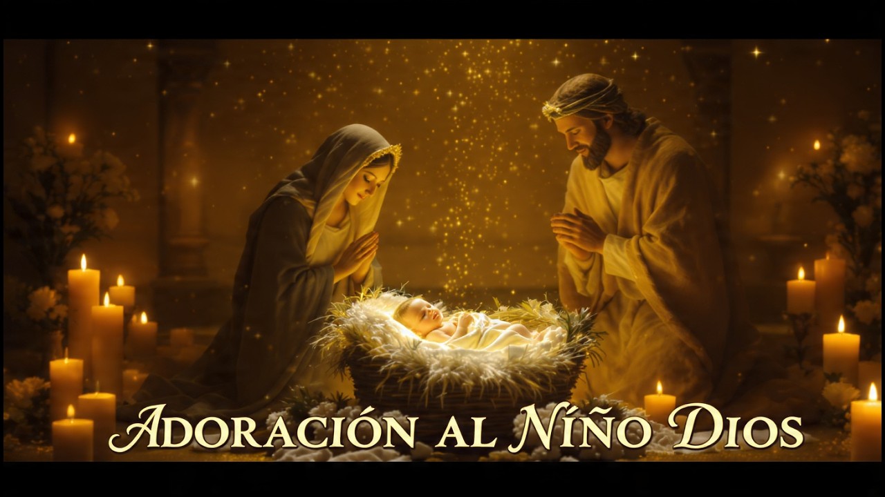 ADORACIÓN AL NIÑO DIOS | Cantos Navideños para Adorar al Niño Dios | Villancicos Católicos