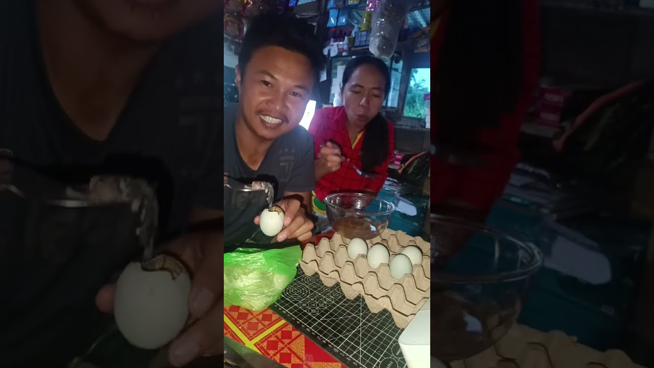 For today's video Let's eat Balut