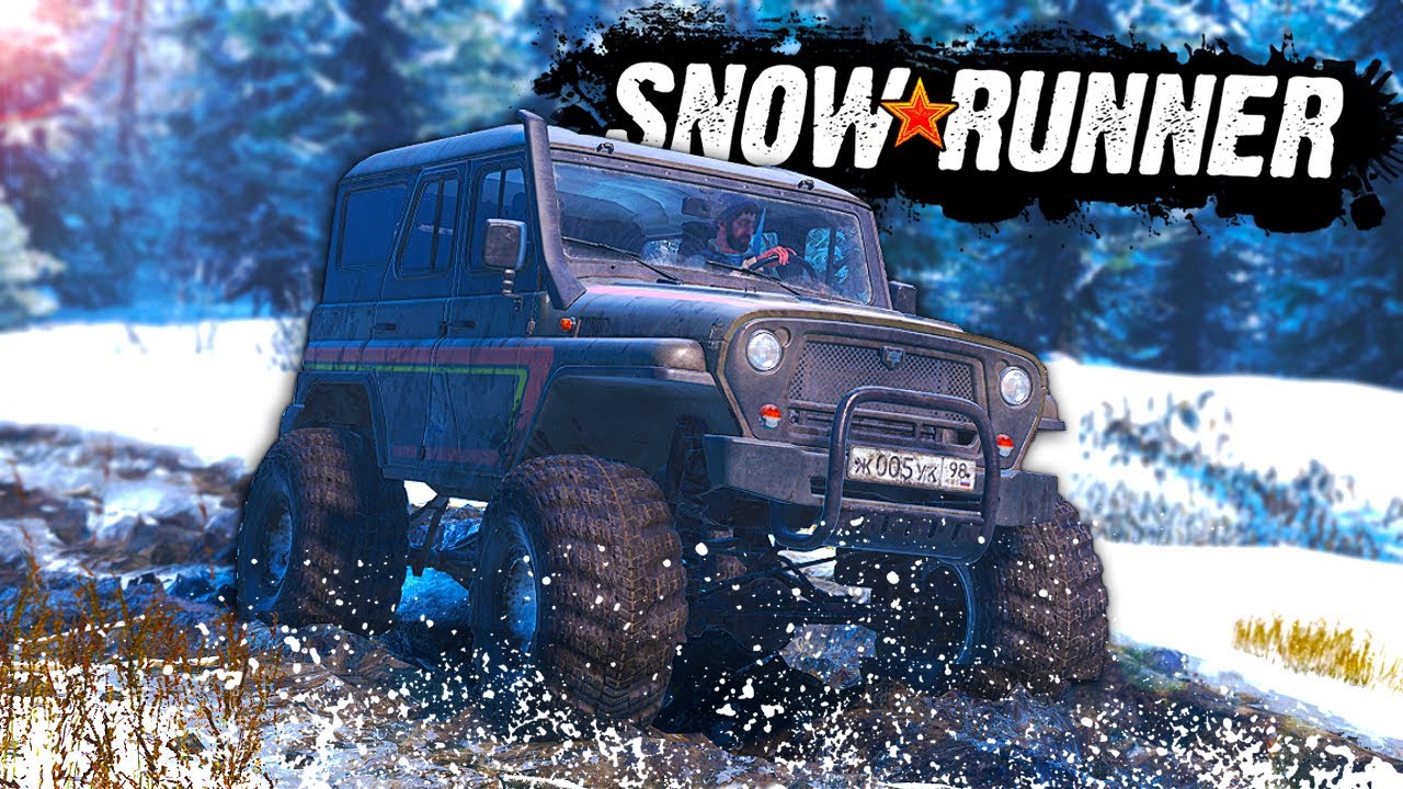 Getting My Jeep Stuck in Snow & Mud! - Snowrunner Gameplay