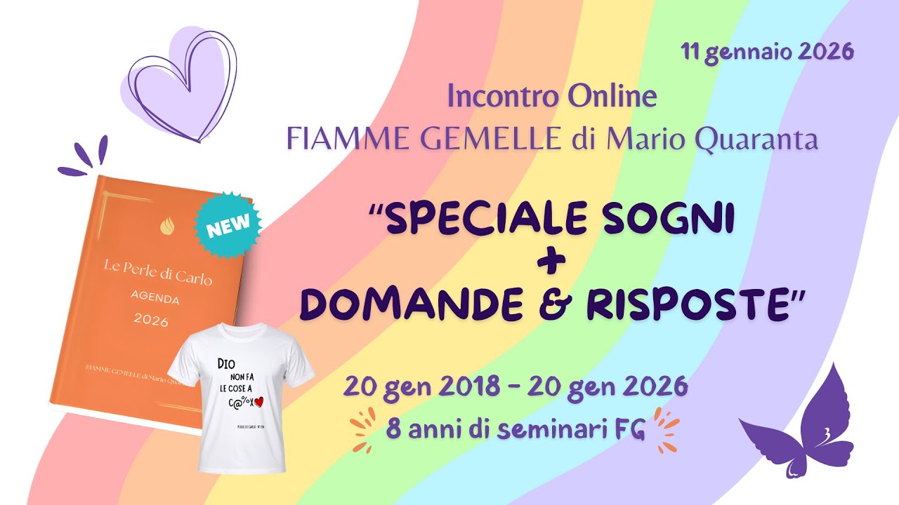 FIAMME GEMELLE - SPECIALE SOGNI + DOMANDE & RISPOSTE - con Mario Quaranta