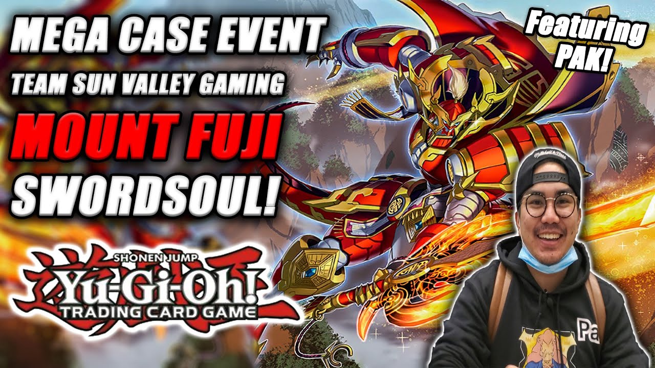 Yu-Gi-Oh! MEGA Case Charity Event: Swordsoul Deck Profile [ft. PAK "Mt. Fuji"] 3v3 189 Players Top 8