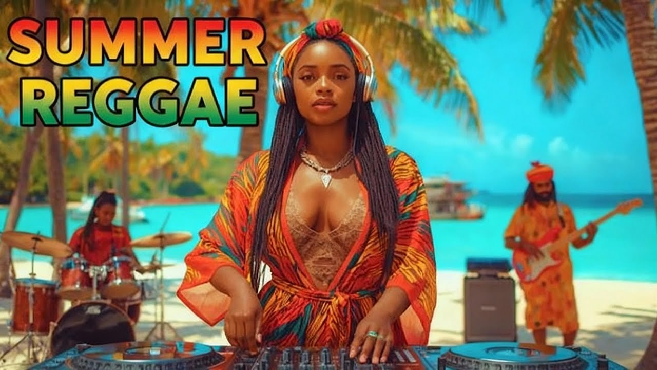Reggae Chillout Bar by the Sea 🌊 Tropical Night Vibes for Relaxation 2025