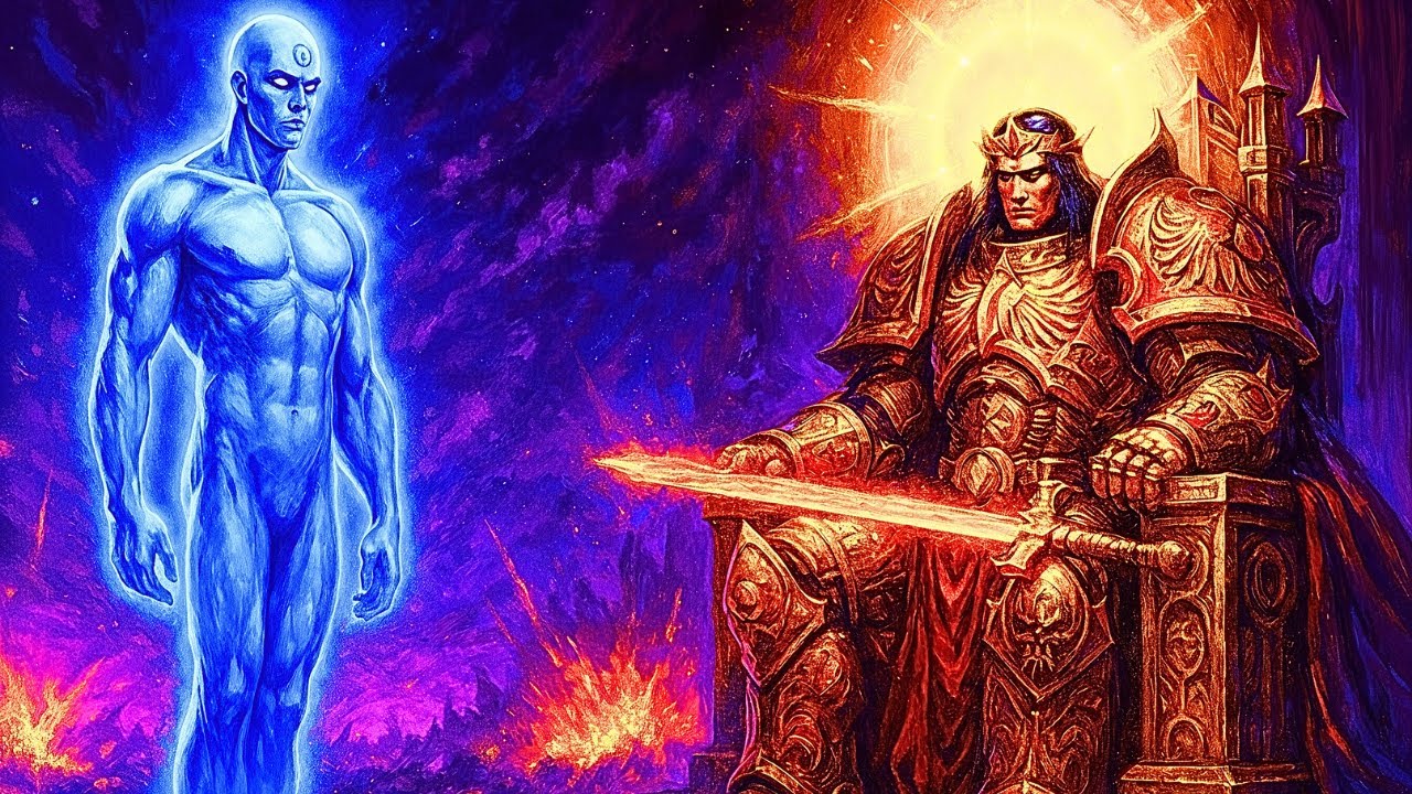 What If Dr. Manhattan Descended Into Warhammer 40K?