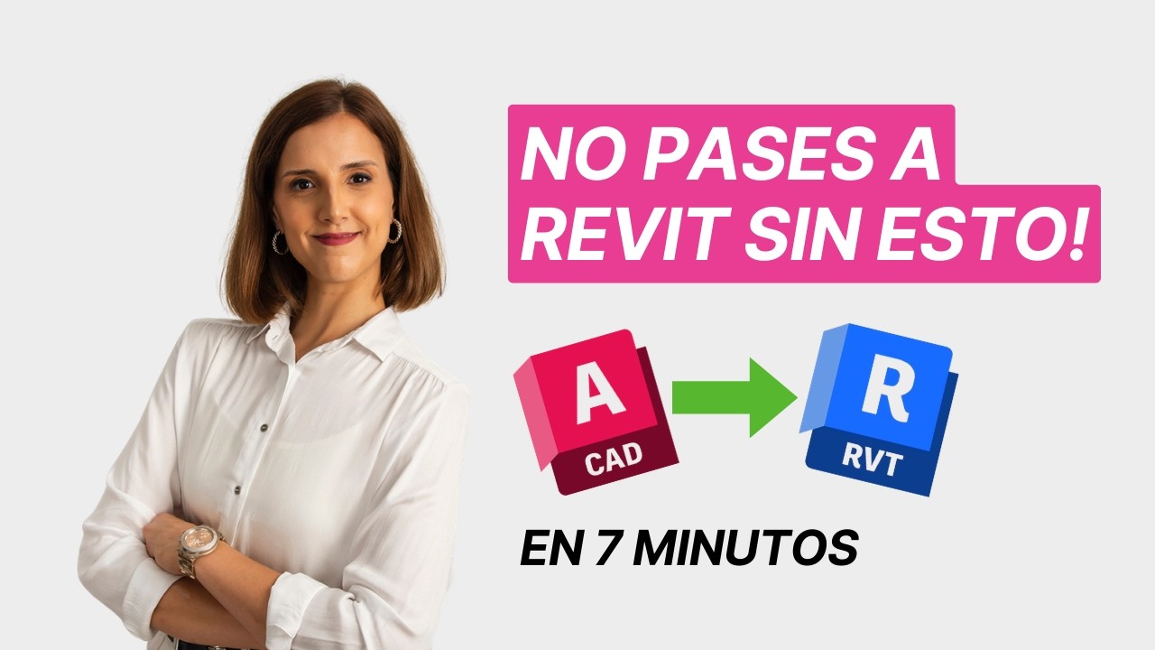 🔵 De Autocad a Revit! PASO a PASO