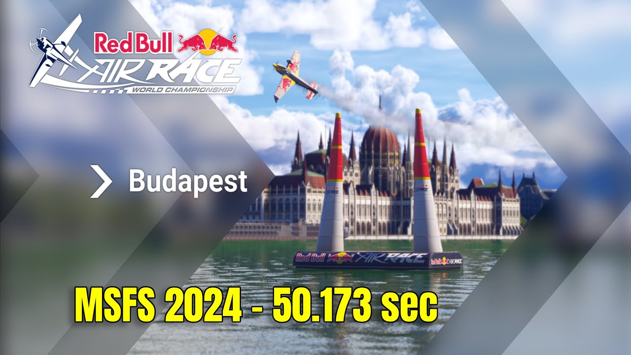 MSFS 2024 - Red Bull Air Race - Budapest - (Ex-)World Record (Quest 3 VR + FFBeast)