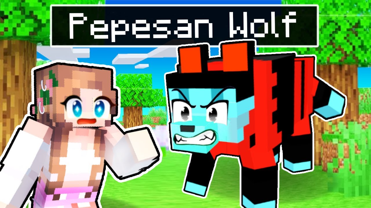 ATTACKED by a PEPESAN WOLF In Minecraft!