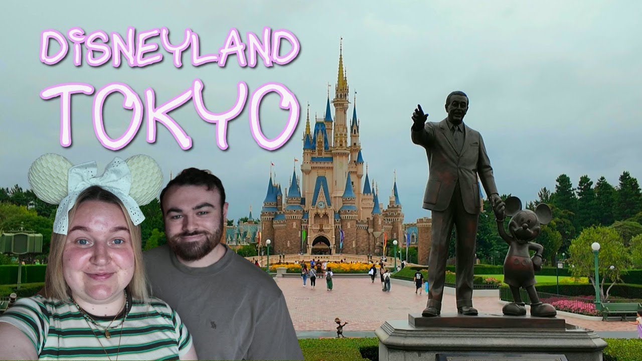 Japan Vlog Day 3 - Disneyland Tokyo, Beauty and the Beast ride and trying alien Mochi!