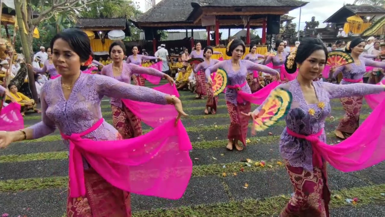 Tari Rejang Dedari#balibangkit #sanding #baliindonesia #hindunusantara #senibudaya #busanakebaya