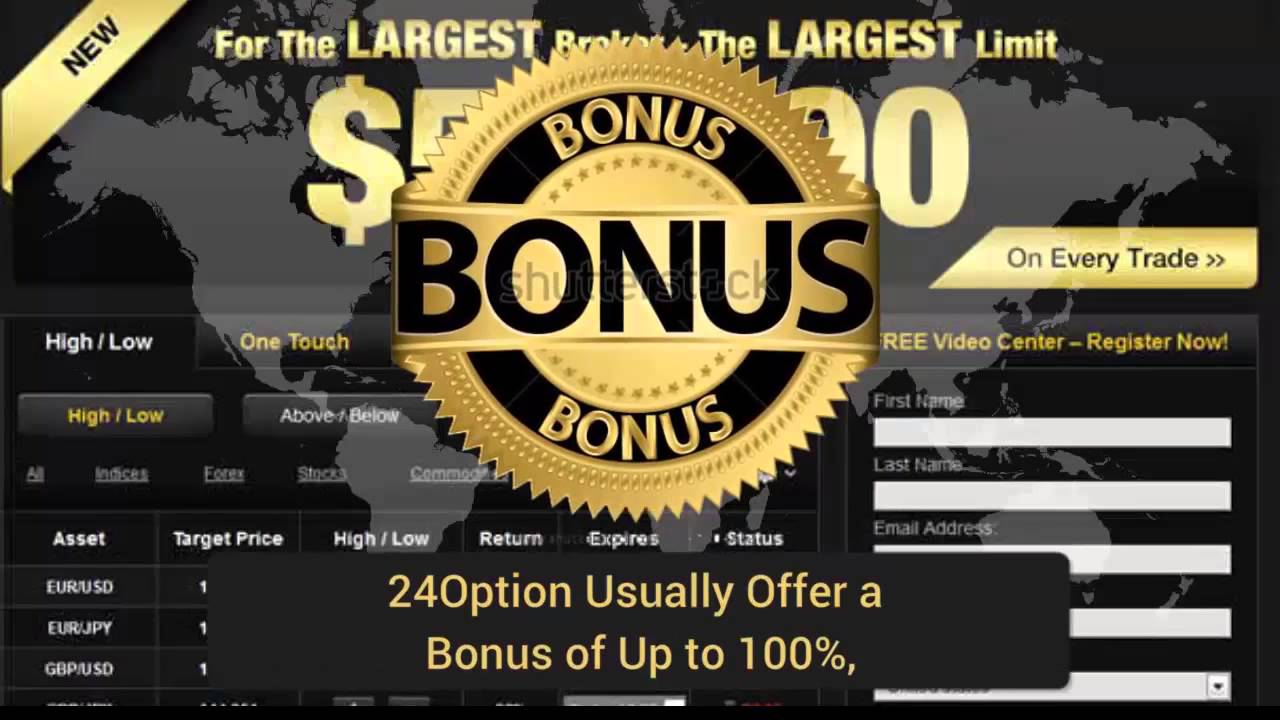 24option review with 100% bonus offer