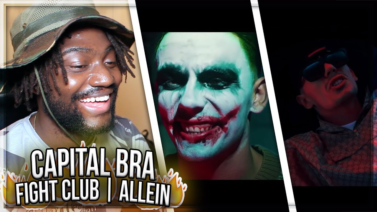 REACTION TO CAPITAL BRA - ALLEIN & FIGHT CLUB | FT. SAMRA & AK AusserKontrolle | GERMAN RAP 🔥🔥