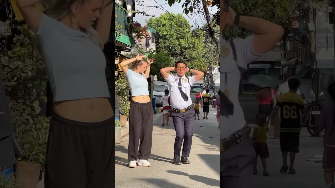 Who saw it coming?🤯🇵🇭 #philippines #trend #police #dance