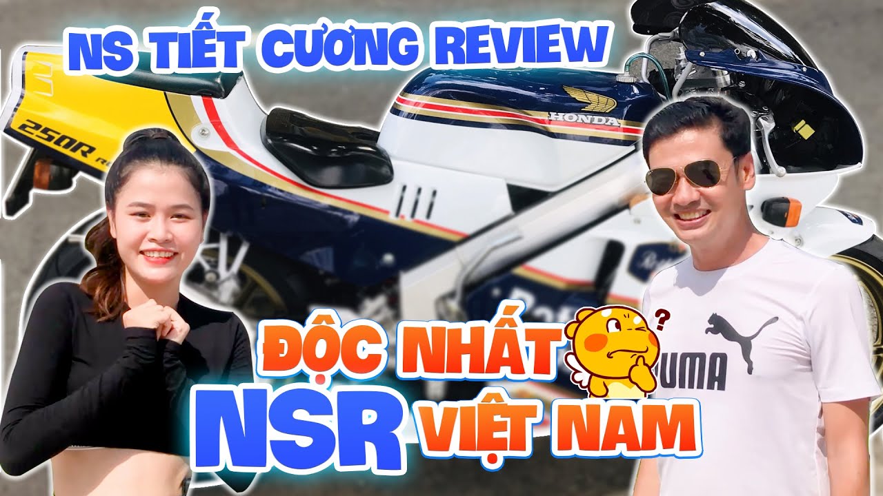 Ca Sĩ ViễnTrinh được Nghệ Sĩ Tiết Cương cho trải nghiệm xe NSR "Huyền Thoại" lừng lẫy một thời