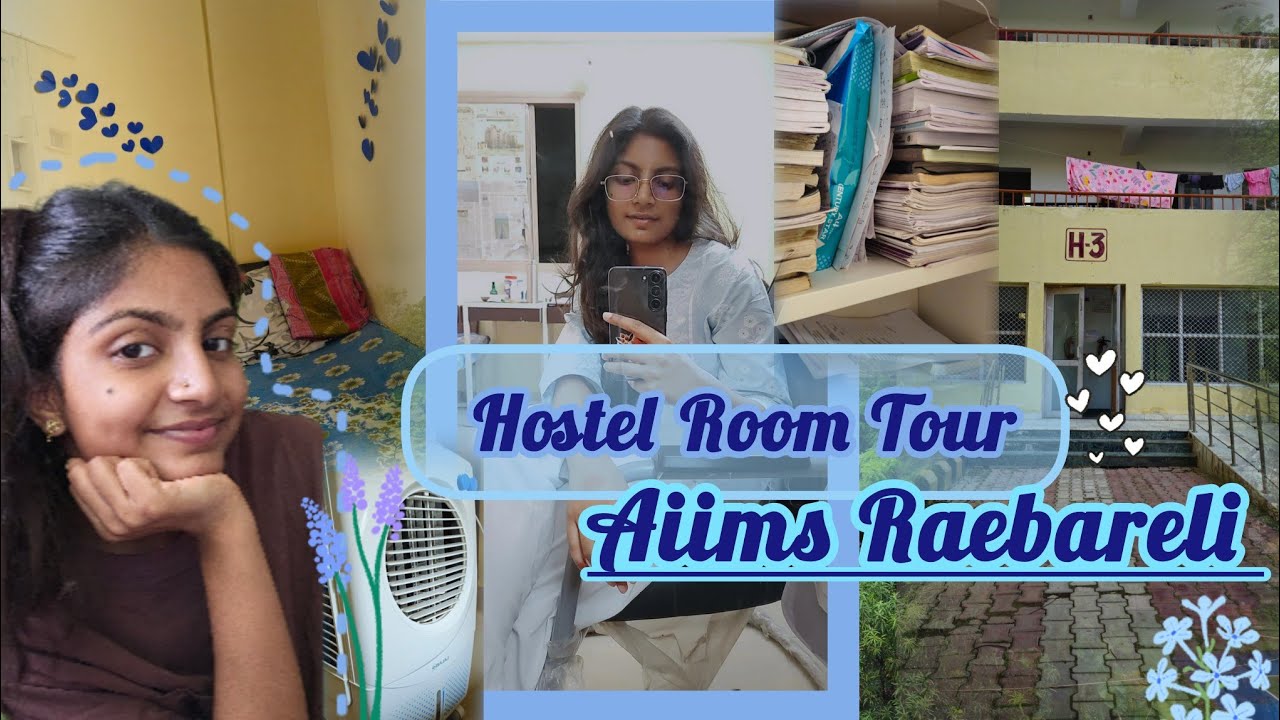 BSC.NURSING *Hostel Room Tour* AIIMS RAEBARELI✨️ || 1st year Bsc.Nursing ♥️
