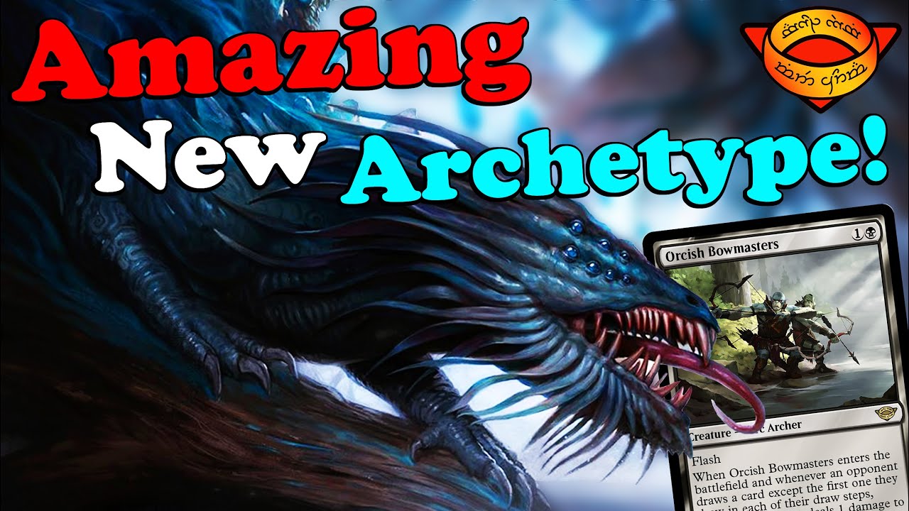 MTG Modern ▷ Incredible ⚡FLASH⚡ Tribal Deck! ◁ w/ Orcish Bowmasters & Samwise!【 LOTR】