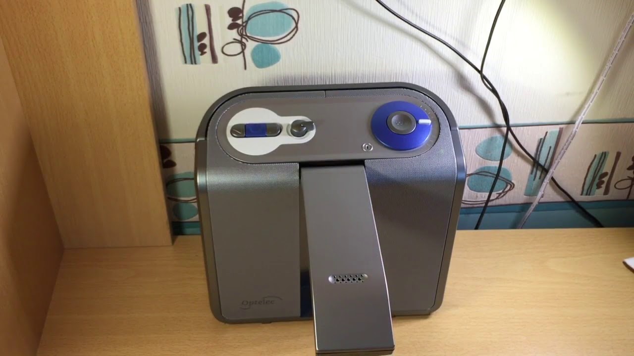 Présentation de la machine à lire Optelec ClearReader+
