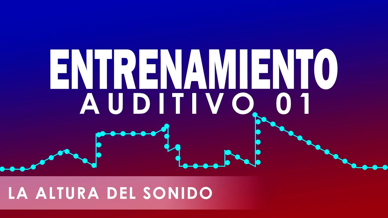 Entrenamiento auditivo 01 - La altura del sonido | tamus