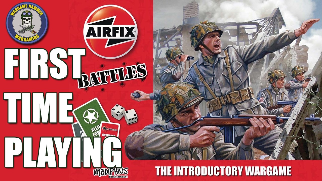 First Time Playing Airfix Battles the Introductory Wargame