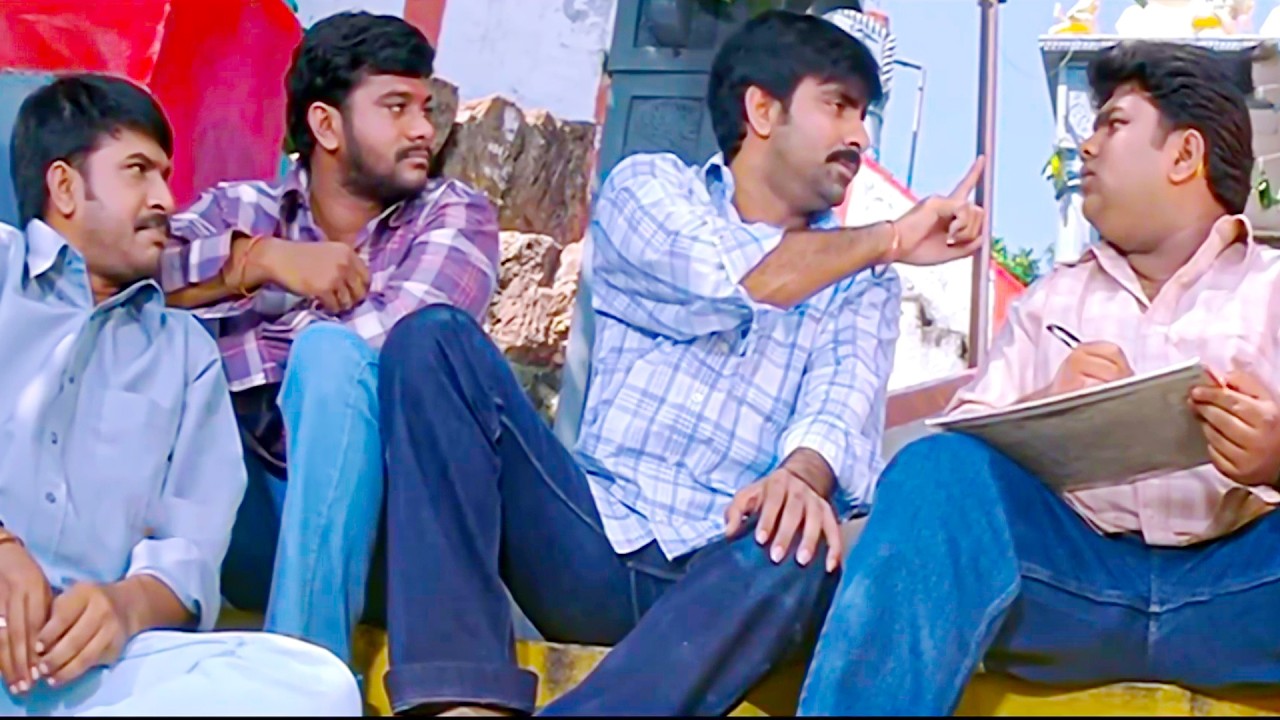 Ravi Teja & Srinivasa Reddy Temple Comedy | Venky Movie Back To Back Comedy Scenes | Telugu Comedy