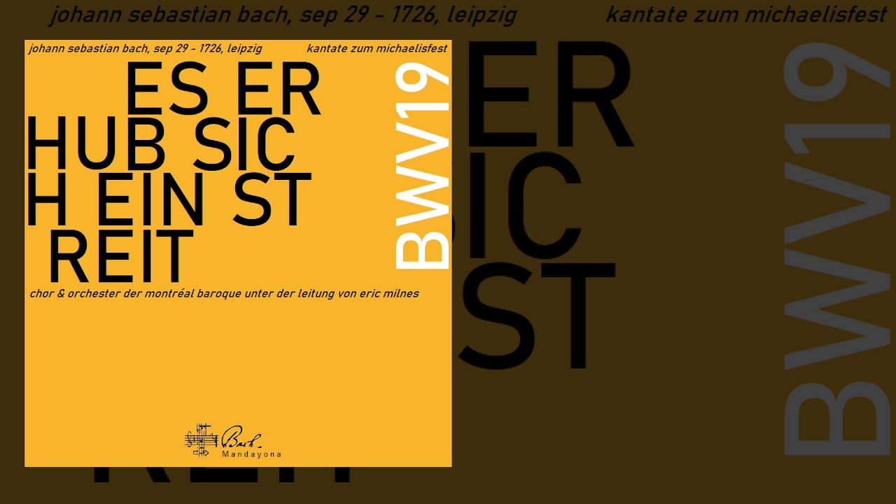 Cantata, BWV   19 'Es erhub sich ein Streit'