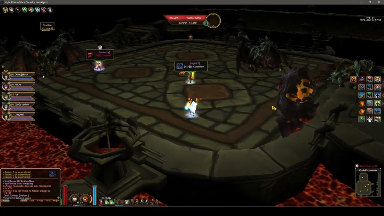 New map Cripta Corrompida and new exclusive boss Schter in Night Priston Tale 🚀🚀🚀🚀🚀