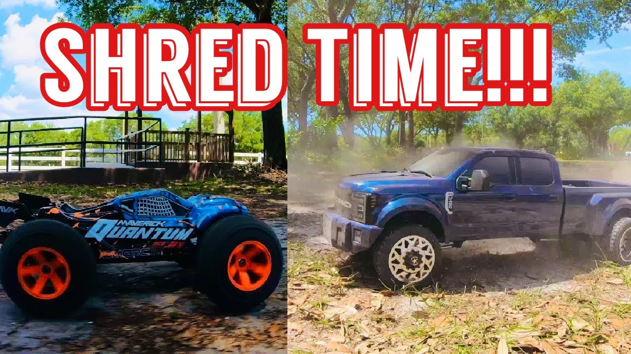 RC Action!!! Let's Go!!! HPI Quantum Flux - Cen F450 - Traxxas Rustler -  OMGRC.com