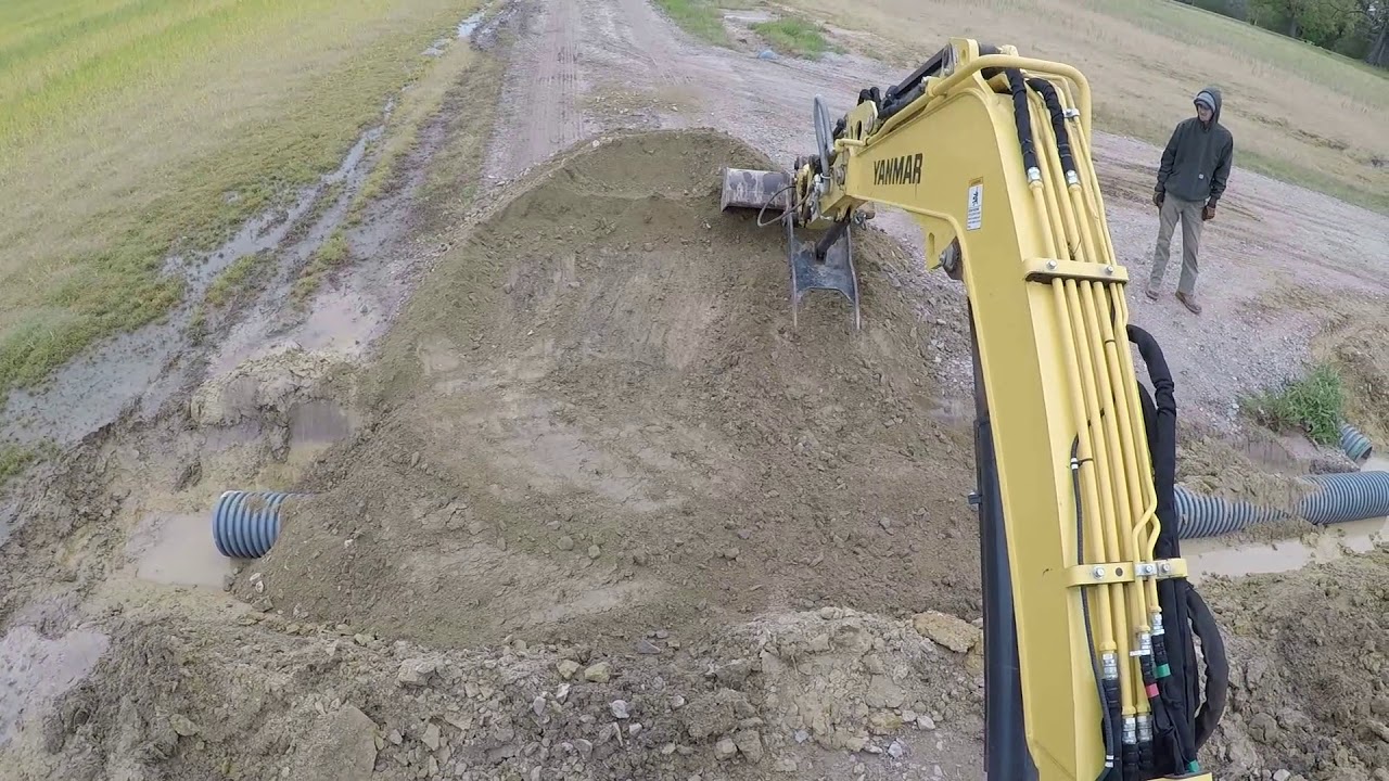 Culverts and Grass Stripping