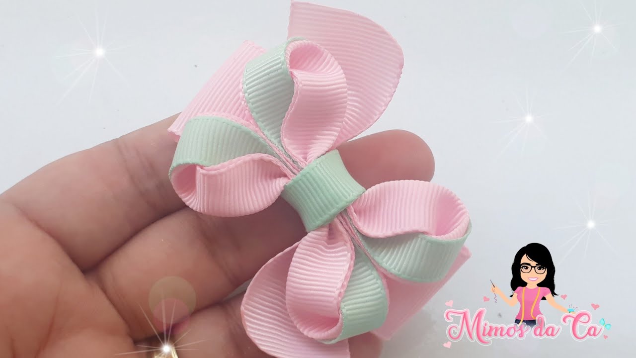 Laço Myla /DIY/PAP/ Com dicas para iniciantes