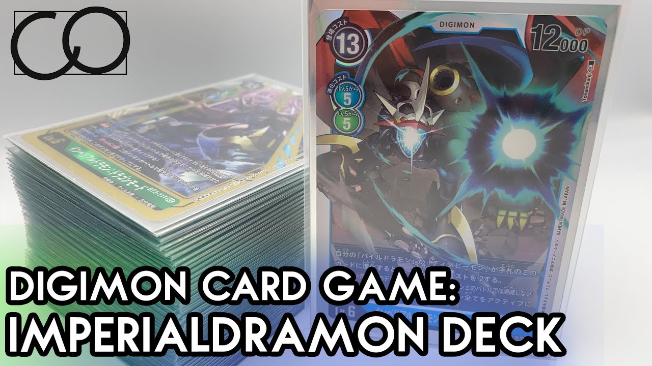 Imperialdramon Deck Profile! (Digimon Card Game)