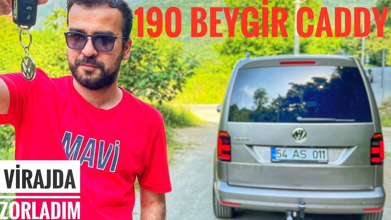 FORD’DAN İYİ Mİ? | VOLKSWAGEN CADDY VİRAJLARDA ZORLADIK 190HP | YAZILIM YAPILMIŞ PERFORMANS NASIL?