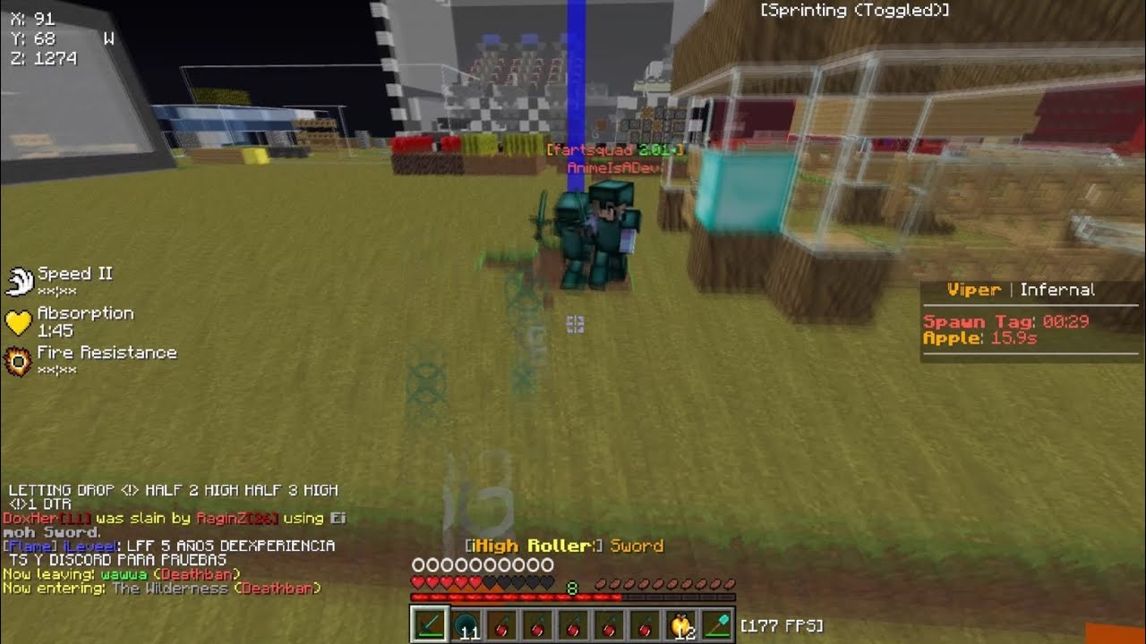 OP SPLEEF TRAPPING 2 KIDS + RAIDABLE [VIPER HCF]