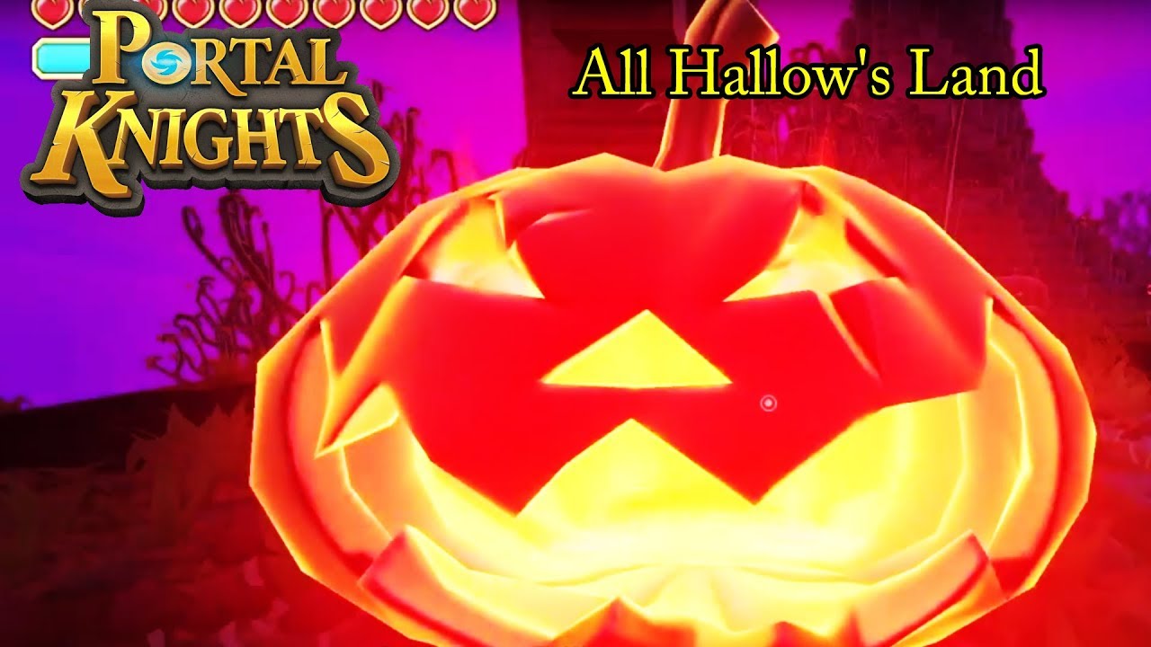 Portal Knights All Hallow's Land