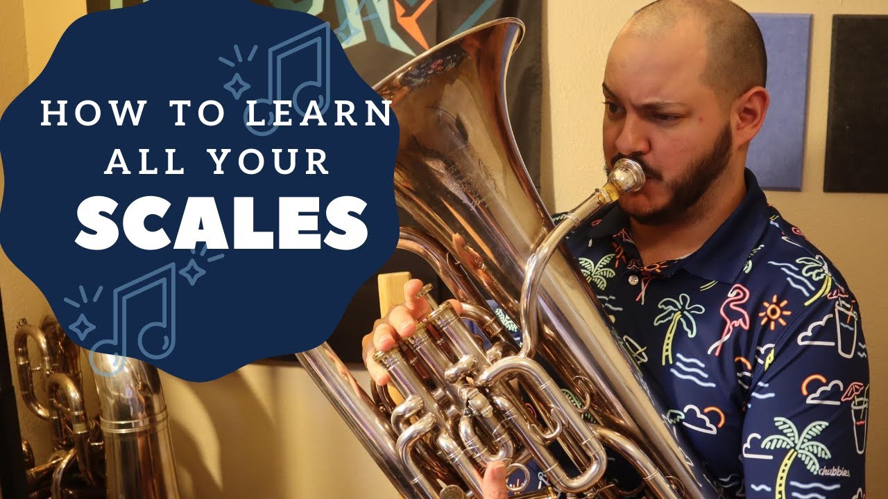 How to learn all of your major scales.