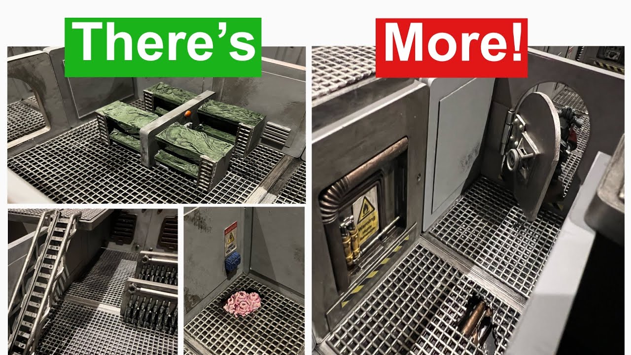 PART 2 - Amazing 40k Modular Terrain Using Kids Magnetic Tile Toys