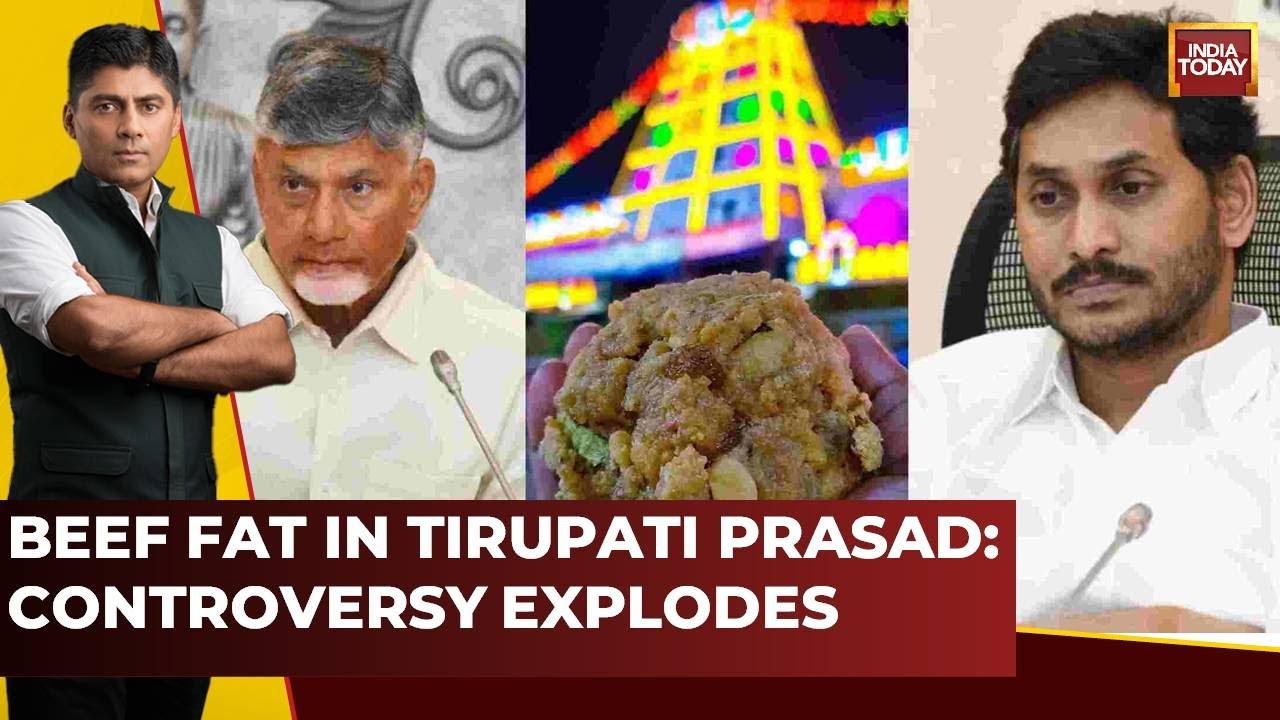 India First With Gaurav Sawant: Beef Fat In Tirupati Temple's Prasad | Tirupati Laddu Controversy