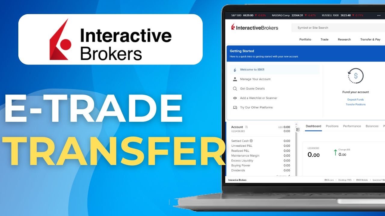 Как перевести акции из ETrade в Interactive Brokers