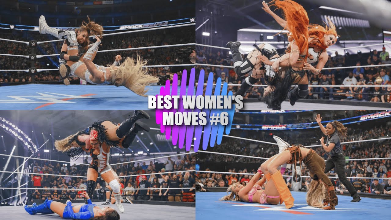 Best WWE Women's Wrestling Moves - March 2025