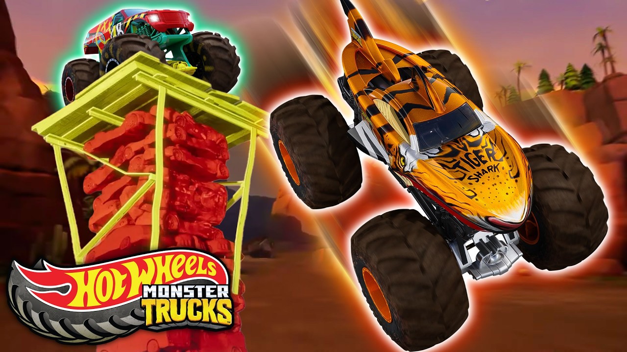 Τα Hot Wheels Monster Trucks μπαίνουν στη Ζώνη Έκρηξης!