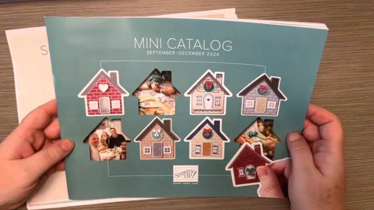 2024 Stampin' Up! Holiday September to December Mini Catalog & Scrapbook Brochure Walkthrough REPLAY