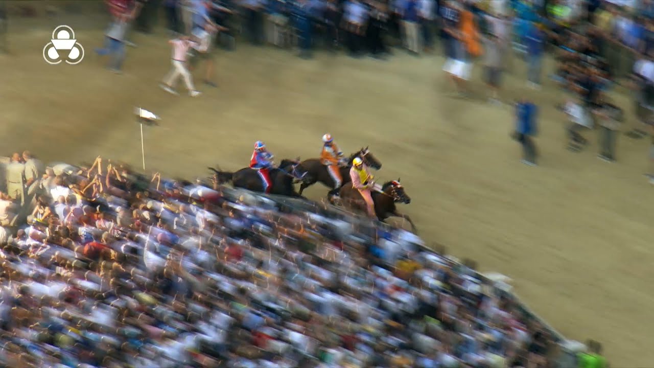 Palio 16 Agosto 2025 - Replay della mossa e dell'arrivo