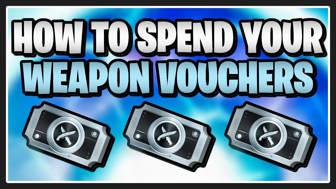 2026 APPROVED: How to Spend Your WEAPON VOUCHERS in Fortnite Save the World!
