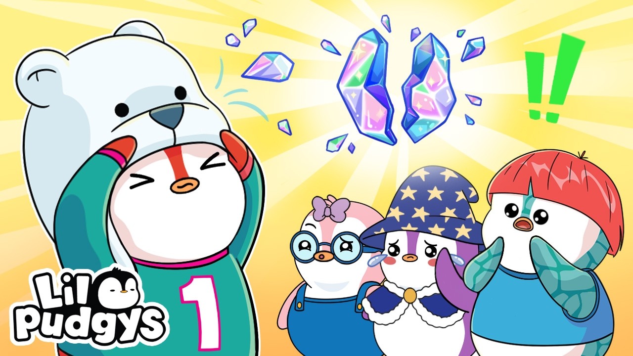 Сокровище &laquo;Северное сияние&raquo; стало причиной приключений пингвинов 💎🐧 | Lil Pudgys