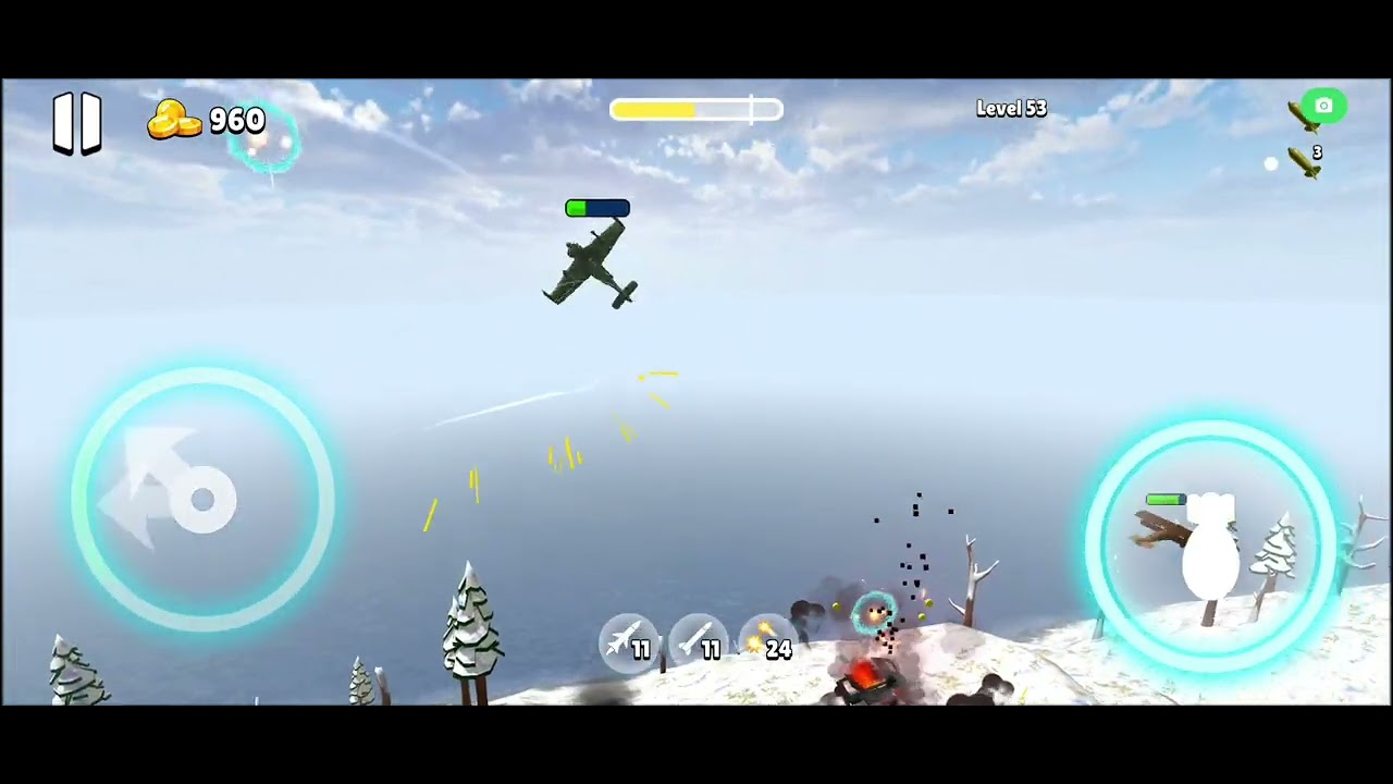 Bomber Ace - World War 2 - Level 53 - Archade game