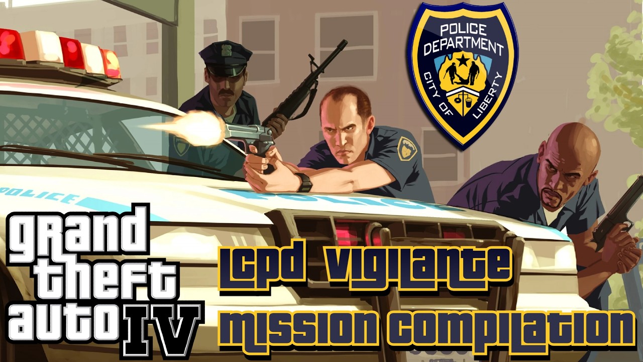 GTA IV - LCPD: Vigilante Missions Compilation