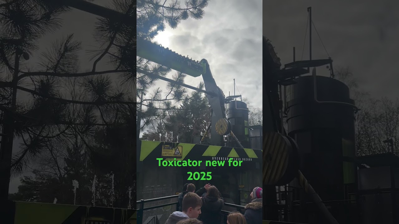 Toxicator - New ride 2025 - Huss Top Spin - 