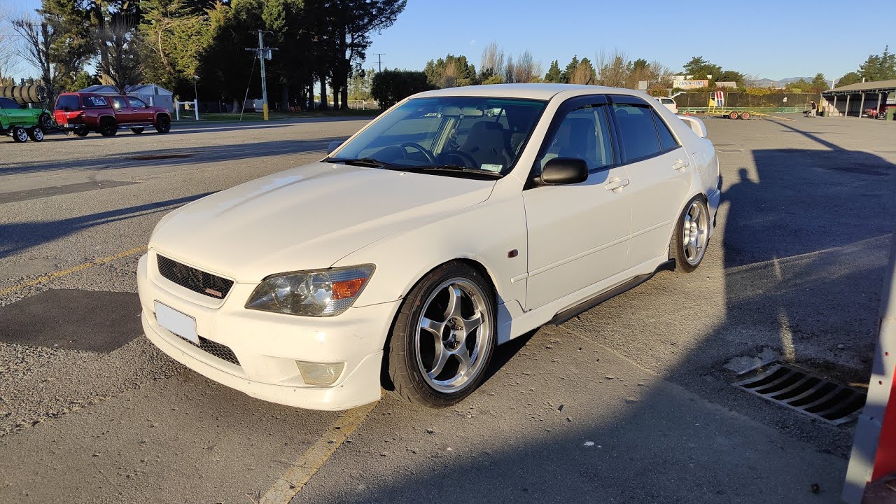 Toyota Altezza-Ruapuna A Track Drift day