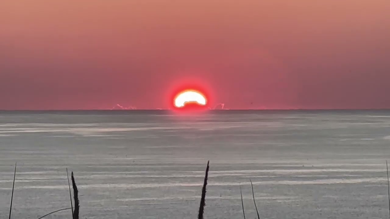Sunrise at Marconi Station, South Wellfleet, Massachusetts, within the Cape Cod National Seashore