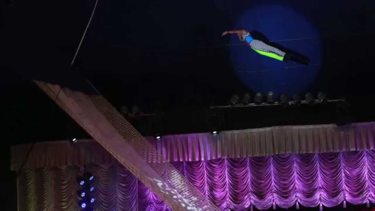 Um ano de Saudades: Wilson Gomes acrobata do Tihany Spectacular