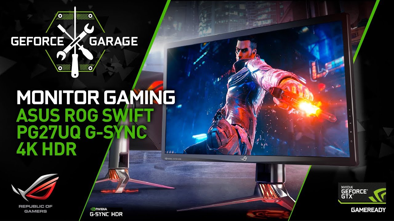 Monitor gaming GSYNC HDR 4K ASUS ROG Swift PG27UQ