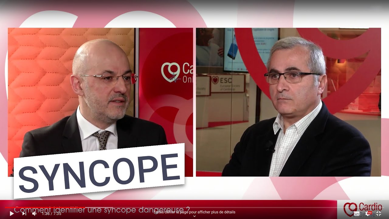 Comment identifier une syncope dangereuse ? - JE SFC 2019